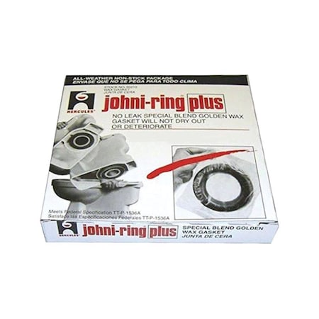 Hercules Hercules Johni-Ring Plus Wax Ring Petroleum Wax For Water Closets to Flanges 90220